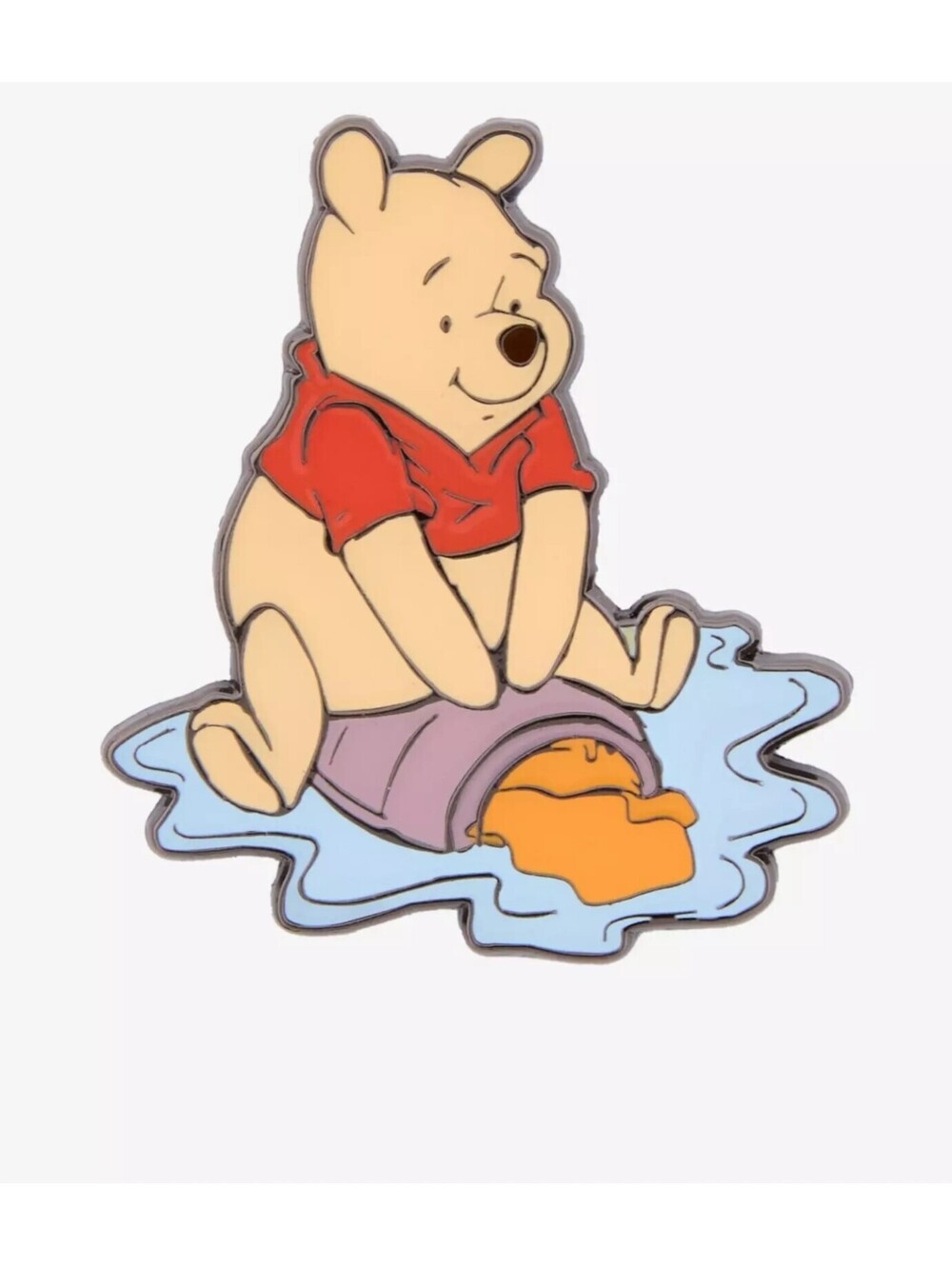 Loungefly Disney Winnie the Pooh Honey Pot Puddle Enamel Pin